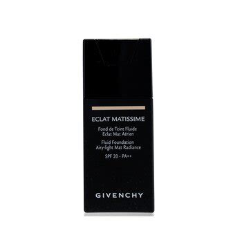 Givenchy 4 Mat Beige Eclat Matissime SPF 20 PA++ Product Info 